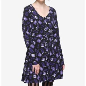 Hot topic Beetlejuice Lydia Icons dress.